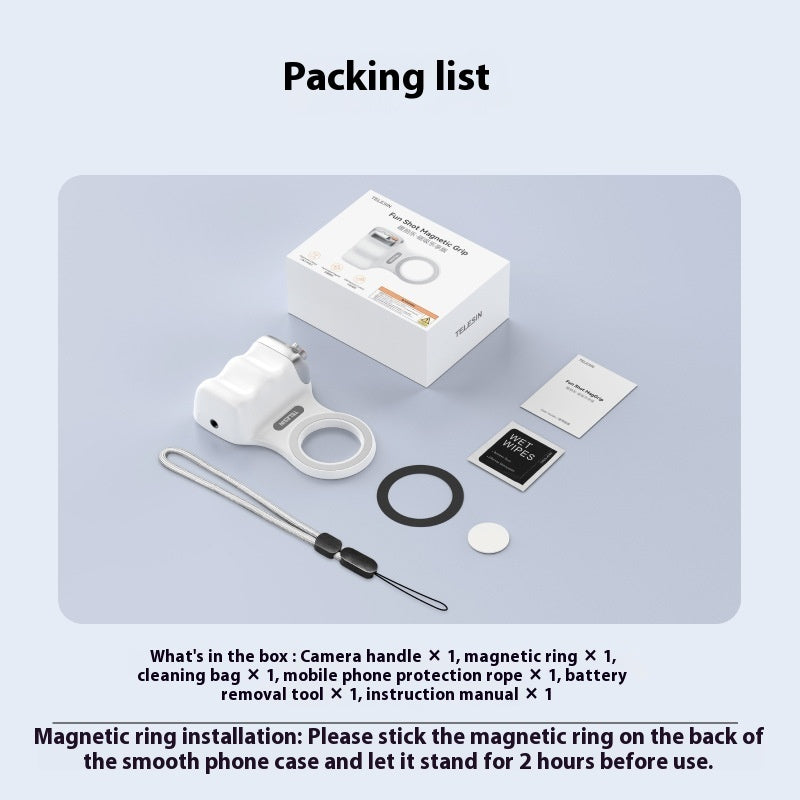 GripShot Pro Magnetic Phone Camera 2.0