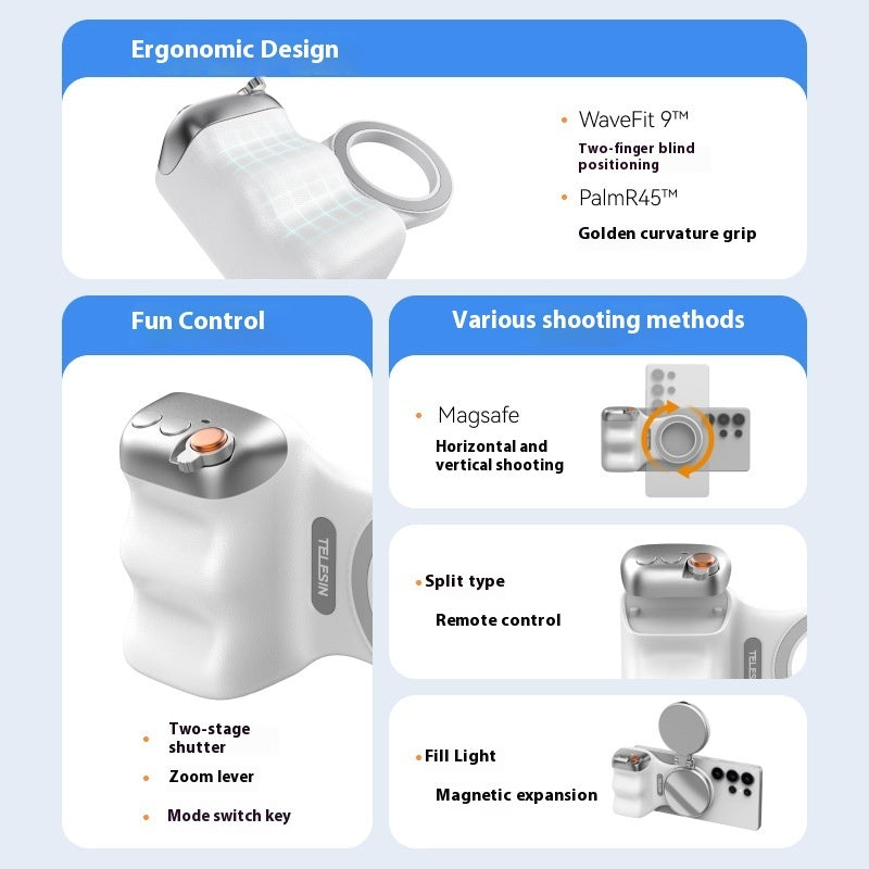 GripShot Pro  Magnetic Phone Camera 2.0